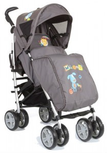 Прогулочная коляска Lider Kids Urban Grey Cat and dog