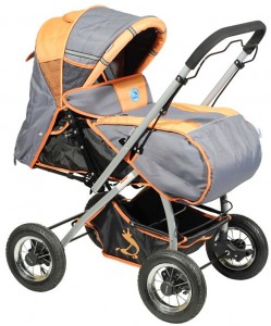 Прогулочная коляска Modern С-4W-26А Orange grey