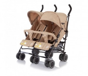 Прогулочная коляска Baby Care City Twin Khaki