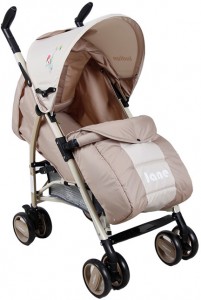 Прогулочная коляска Indigo JANE W809C Beige