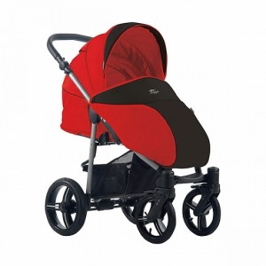 Прогулочная коляска Bebetto Filippo 378 Red black