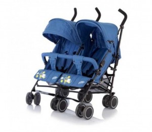 Прогулочная коляска Baby Care City Twin Blue