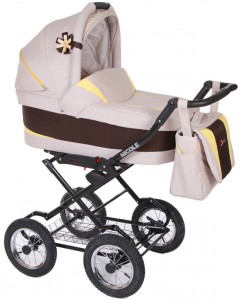 Универсальная коляска Jetem Nicole (2 в 1) NC3 Light beige