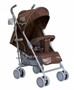 Прогулочная коляска Liko Baby BT109 City Style Eco Brown