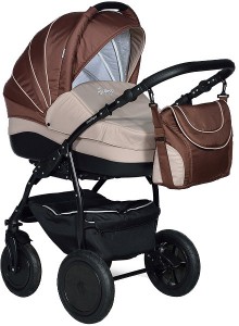 Универсальная коляска Indigo Zippy 3 в 1 37 Beige brown