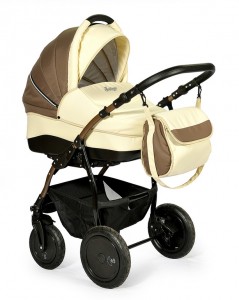 Универсальная коляска Indigo Zippy 3 в 1 18 Beige brown