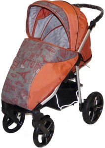 Прогулочная коляска Bebetto Filippo MIA02/SZA Orange grey