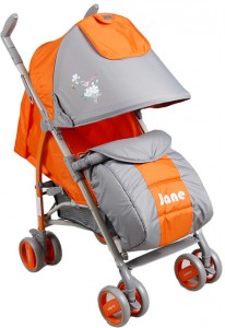 Прогулочная коляска Indigo JANE W809C Orange