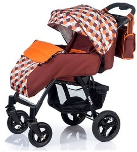 Прогулочная коляска BabyHit Trevel Air Brown orange