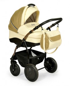 Универсальная коляска Indigo Zippy 3 в 1 17 Beige brown