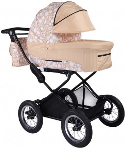 Универсальная коляска BabyHit Evenly 2 в 1 Beige flower