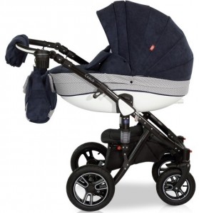 Универсальная коляска Bello Babies Carlo 3 в 1 5 Blue white