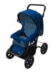 Прогулочная коляска Еду-еду E-400 Luxe Maxima Синяя