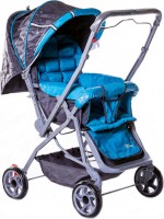 Прогулочная коляска Stiony С2W-18 Blue grey