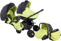 Универсальная коляска Tutis Zippy New 2 (3 в 1) Grey green