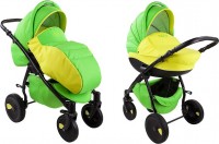 Универсальная коляска Tutis Zippy New 17 2 в 1 Green lime