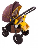 Прогулочная коляска Tutis Zippy Sport Plus 458 1 в 1 Chocolate mustard