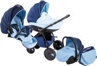 Универсальная коляска Tutis Zippy New 1 (3 в 1) Dark blue