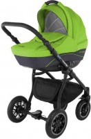 Универсальная коляска Adamex Jogger Alu 5M Grey green