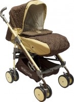 Прогулочная коляска Babylux Carita 205S 8 колес Moca