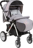 Прогулочная коляска Capella S-803 WF Air Сибирь disco Light grey