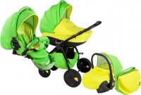 Прогулочная коляска Tutis Zippy New 17 (3 в 1) Green