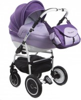 Универсальная коляска Adamex Champion Alu 3в1 Violet light violet 18M