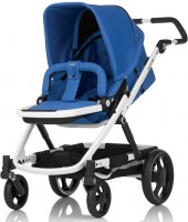 Прогулочная коляска Britax GO White blue sky