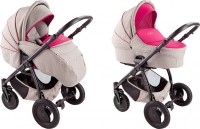 Универсальная коляска Tutis Zippy Sport 410 2 в 1 Grey pink