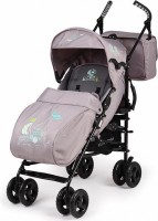 Прогулочная коляска Leader Kids S-3800 LUX Grey light grey 2014