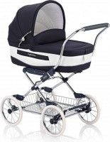 Коляска Inglesina Vittoria Comfort Chrome/Blue Nappa (KB10E7NAP)