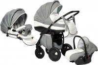 Транспортная система Tutis Zippy New 222 3 в 1 White leather graphite