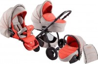 Универсальная коляска Tutis Zippy Sport 408 (3 в 1) Grey orange