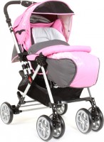 Прогулочная коляска Capella S-802WF Pink grey