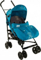 Прогулочная коляска Leader Kids S-3800 LUX Turquoise grey