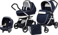 Транспортная система Peg-perego Book Plus Completo 3 в 1 Silver Black Luna