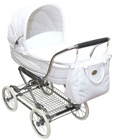 Коляска люлька Inglesina Victoria (Nappa) White