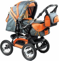 Коляска-трансформер Tako City Voyager PCLR classic 09 Grey orange