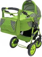 Универсальная коляска Teddy Platinum PKLO-F (3 в 1) 10 Light green