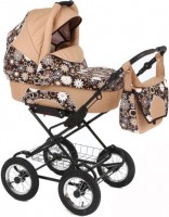 Коляска-трансформер Marimex Kasia 2in1 Beige brown print