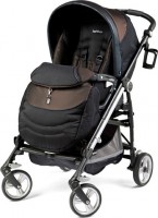 Прогулочная коляска Peg-perego UT47PG47 Pliko Switch Easy Drive Completto Pois Brown