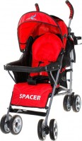 Прогулочная коляска Caretero Spacer Red