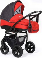 Универсальная коляска Tutis Willi Way 5 2 в 1 Black red