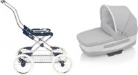 Коляска люлька Inglesina Vittoria на шасси Comfort Chrome blue Betulla KB10E1BTL