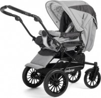 Прогулочная коляска Emmaljunga Super Nitro Light Grey