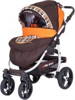 Универсальная коляска RIKO Aveo Brown orange