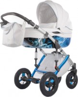 Универсальная коляска Tako Junama MotoStyle Light grey blue