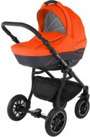 Универсальная коляска Adamex Jogger Alu 7M Orange grey