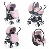 Универсальная коляска Cam Elegant Family Tris (3 в 1) Pink