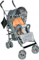 Прогулочная коляска Leader Kids S-3800 LUX Orange grey